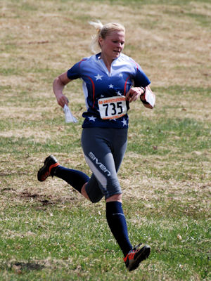 Corinne at West Point 2009, photo by Clem McGrath