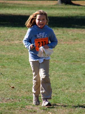 Oriana Finishing Hickory Run Rocks, photo by Julie Keim Oriana Finishing Hickory Run Rocks, photo by Julie Keim