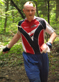 John Campbell finishing at Nolde, photo by Julie Keim