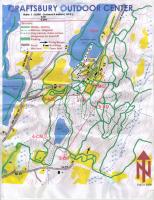  Craftsbury Ski-O 3K Map