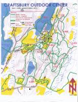  Craftsbury Ski-O 6K Map