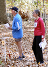 Trail-O competitors at Fair Hill, photo by Kent Shaw