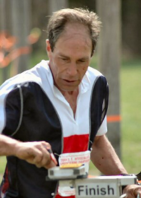 Mark Cornish at Flying Pig Relay, photo by Greg Sack