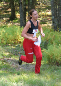 Angelica Riley on the course at the US Sprint Championship, photo by Julie Keim