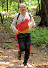 Guy Olsen finishing at Nolde, photo by Julie Keim
