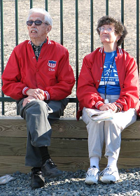 Kent & Caroline Ringo relaxing at Fair Hill, photo by Julie Keim